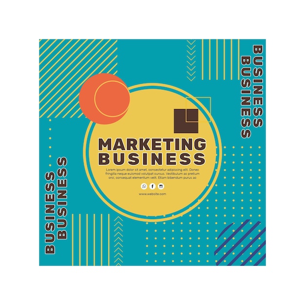 Marketing business flyer