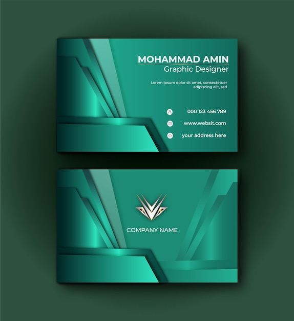 marketing business id card template