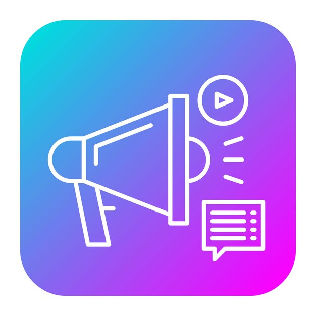 Marketing Campaign vector icon Can be used for SEO and SEM iconset