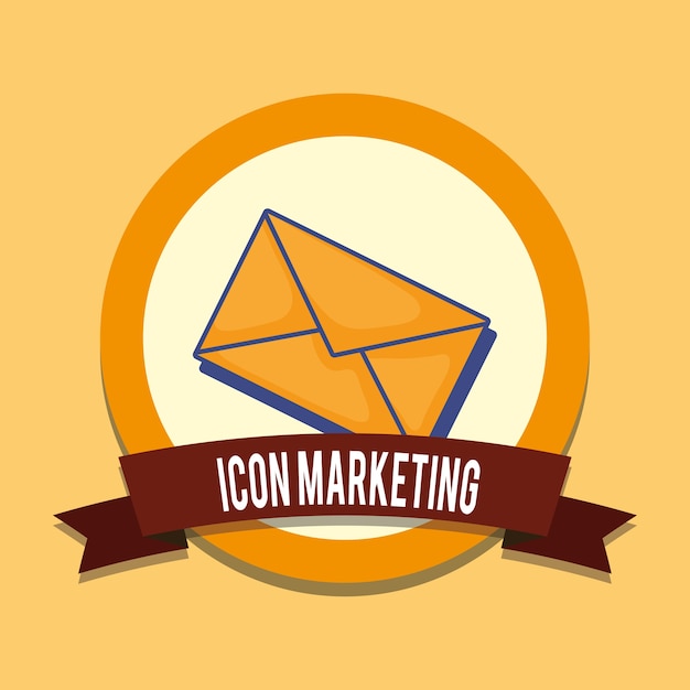 Marketing icon design