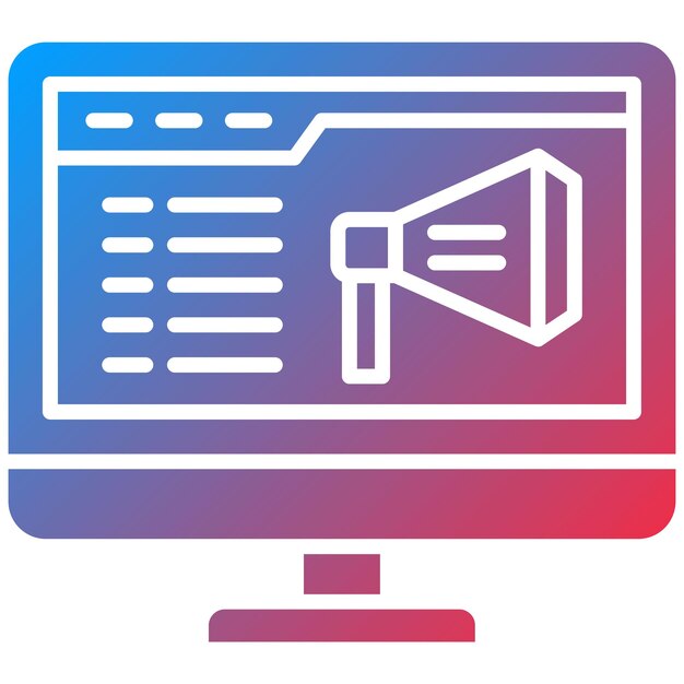 マーケティングアイコンのベクトル画像は,スタートアップに使用できます