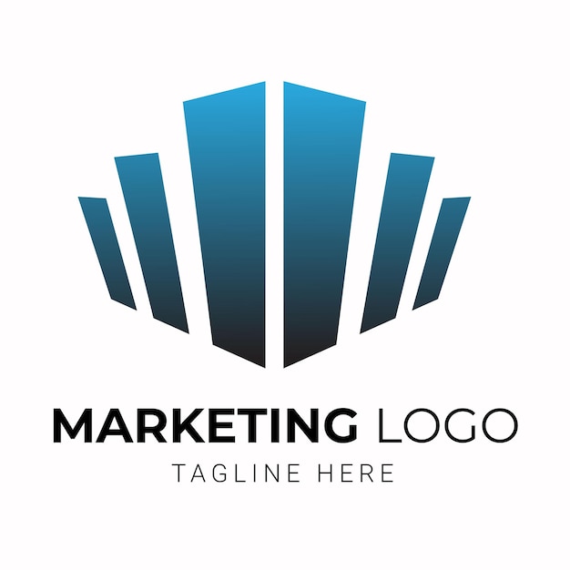 Vector marketing logo design for company