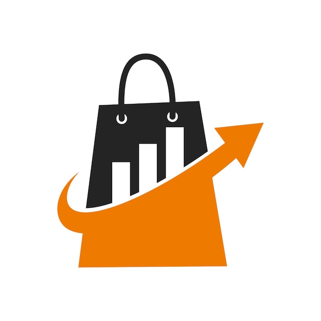 Шаблон маркетингового логотипа Икона Иллюстрация Идентичность бренда Изолированная и плоская иллюстрация Векторная графика