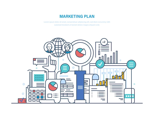 Marketing plan Promotion targeting market research development strategy mission statement