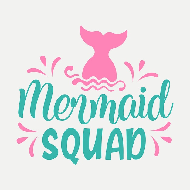 Vector marmaid squad