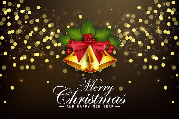 Marry christmas and happy new year background