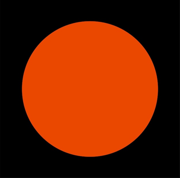 the mars planet graphic icon vector on black background