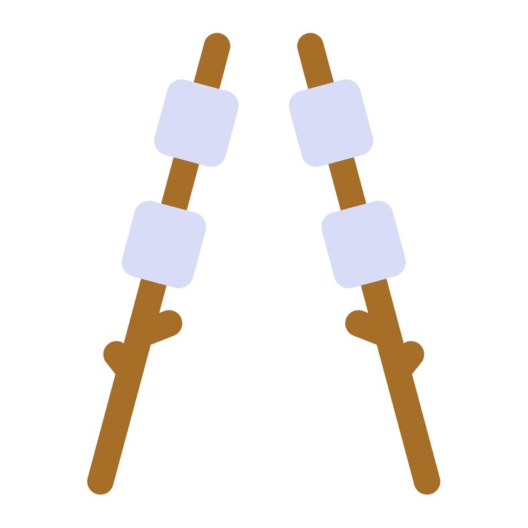 Vector marshmallow icon