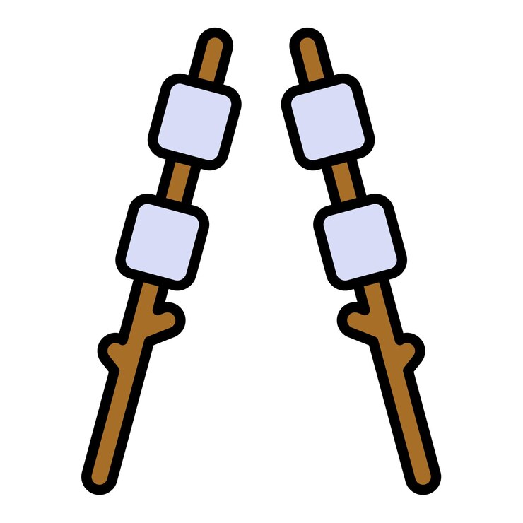 Vector marshmallow icon