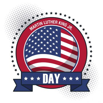 Premium Vector | Martin luther king jr day icon