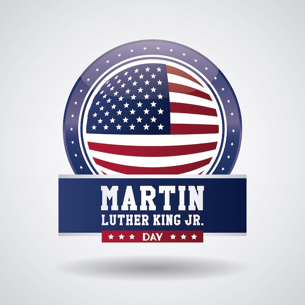 Martin luther king jr day icon