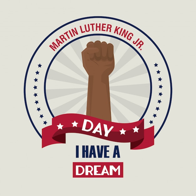 Martin luther king jr day icon