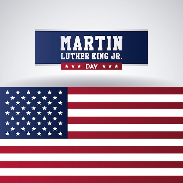 Martin luther king JR day icon