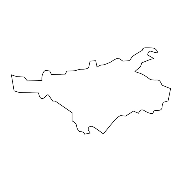 Marupe Municipality map administrative division of Latvia Vector illustration