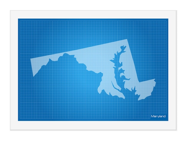 メリーランド州の青写真
