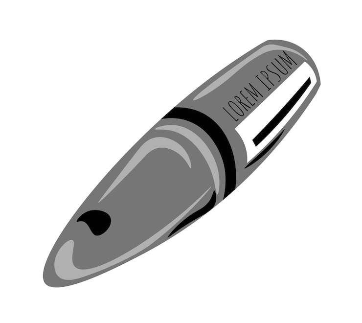 Vector mascara makeup cosmetic product for visage vector