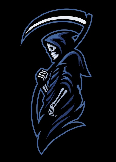 Mascot of dead grim reaper