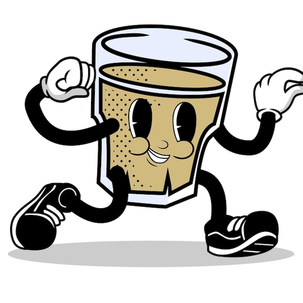 Mascot Drink Character Cartoon