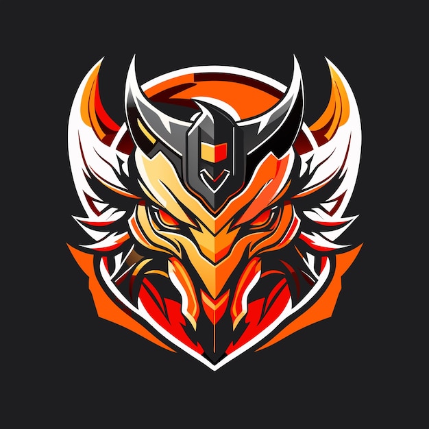 Premium Vector  Mascot gaming logo template for esports streamer