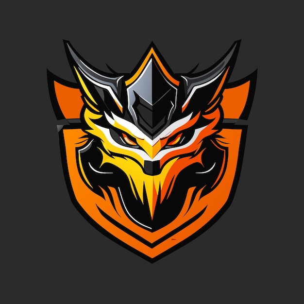 Mascot gaming-logosjabloon voor esports-streamer