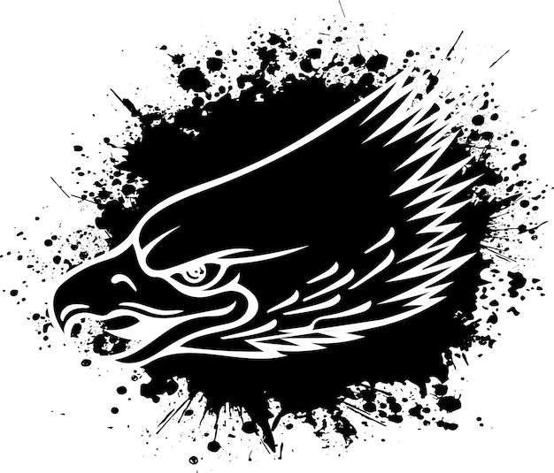 Mascot Head of an Eagle vector