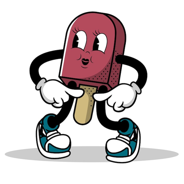 Mascot Ice Cream Character Cartoon