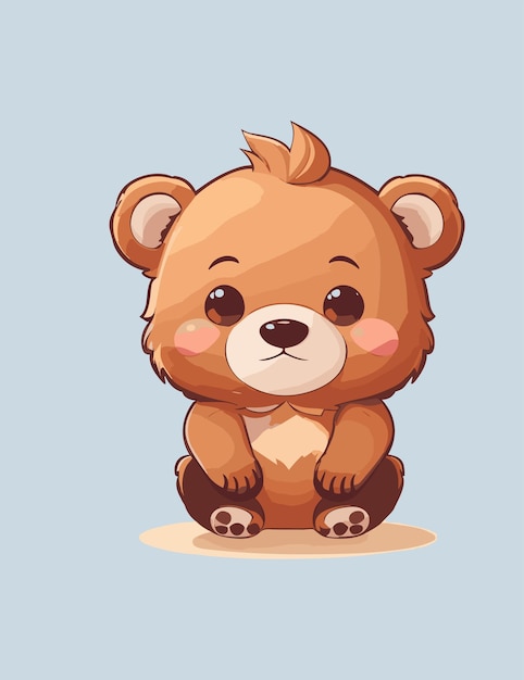 a mascot logo of bear