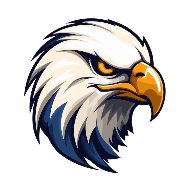 mascot logo of eagle