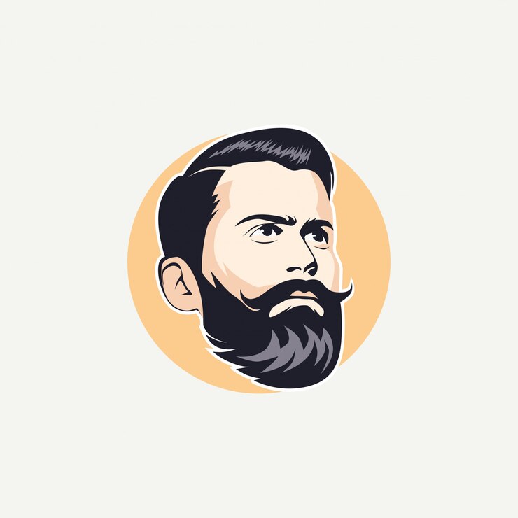 Vector masculine man mascot
