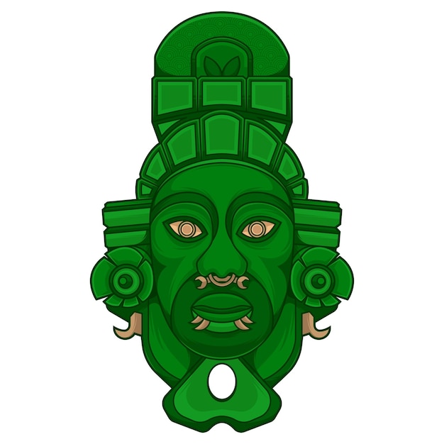 Vector mask of calakmul