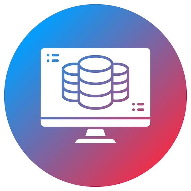 Master data icon vector afbeelding Kan worden gebruikt voor verzending
