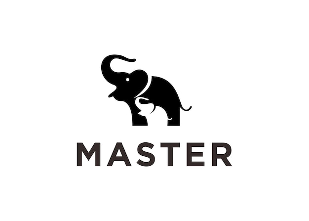 Illustrazione vettoriale di master logo design