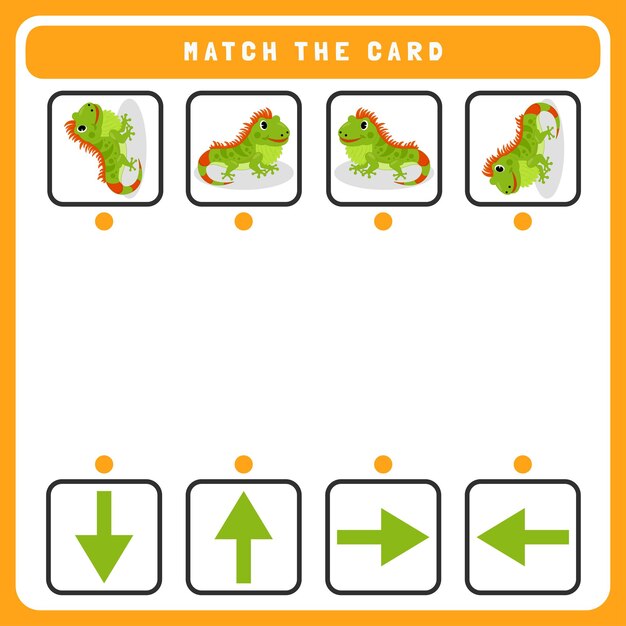 Match the card for kids