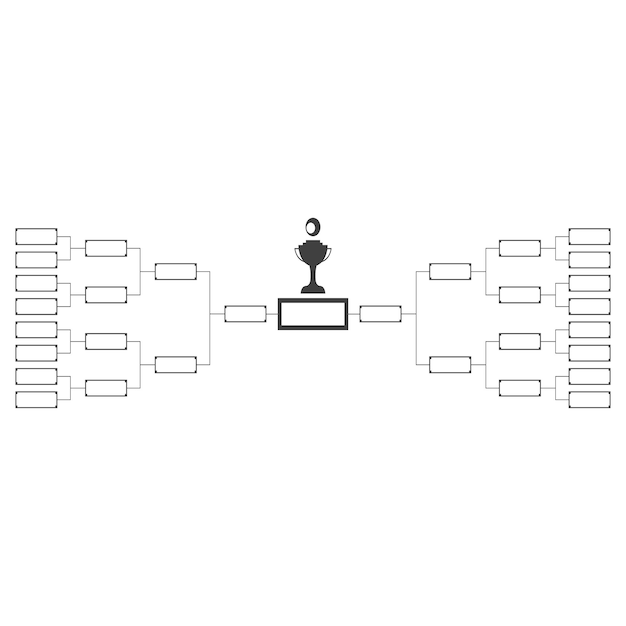 매치 차트 벡터 디자인