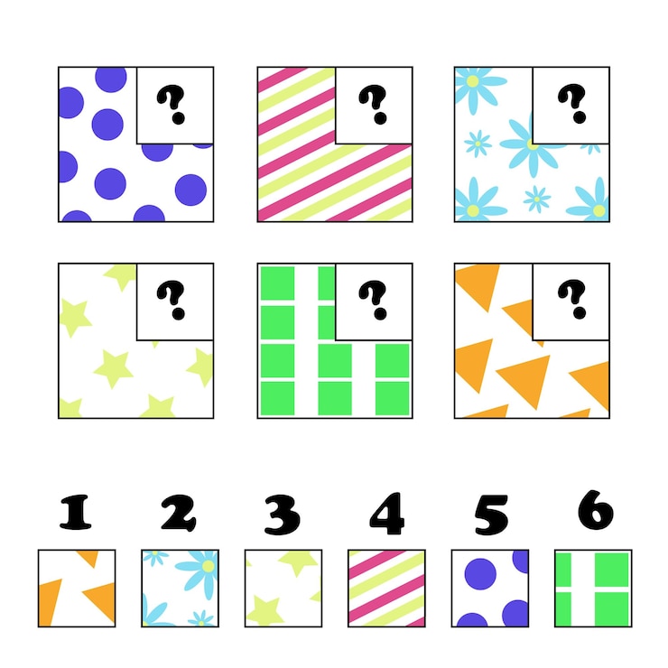Vector matching game for kids match the right picture logic task educational and funny game for children