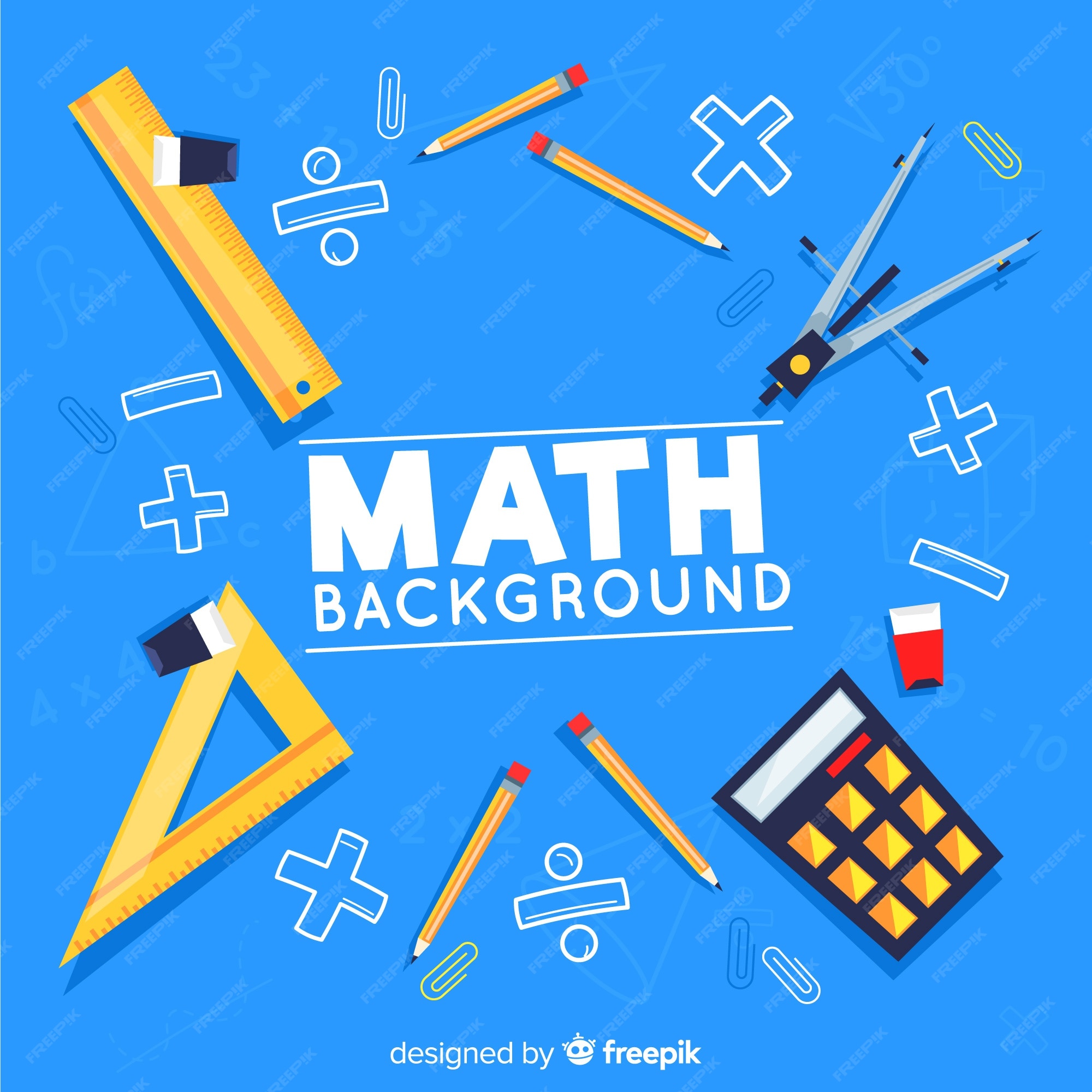 Premium Vector | Math background