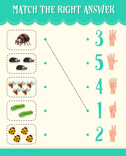 Math count number worksheet