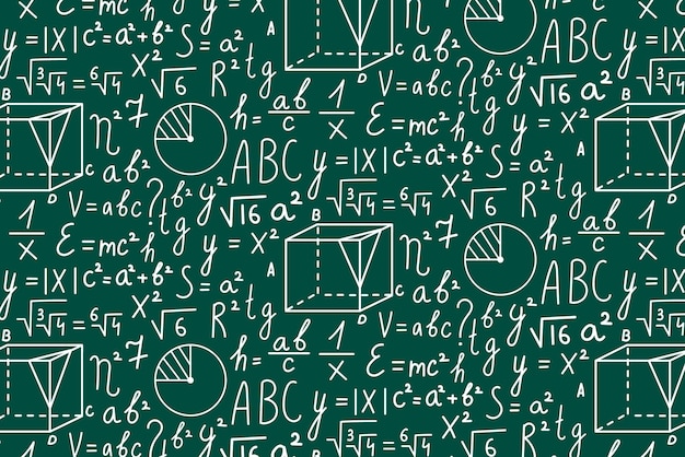 Math_Formulas_Chalkboard_Pattern