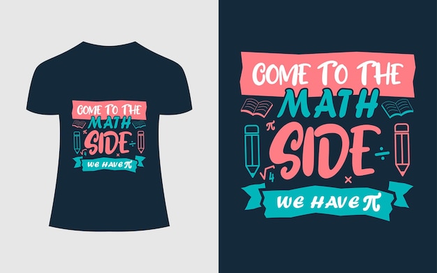 Math t-shirt design