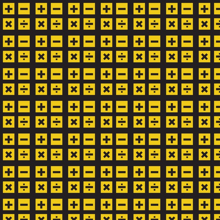 Vector mathematic pattern