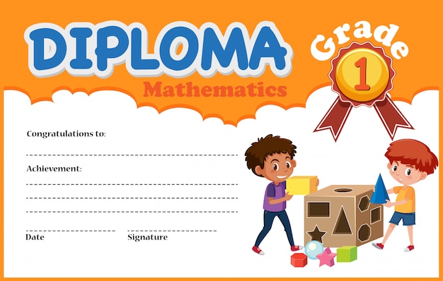 Mathematics diploma mathematics template