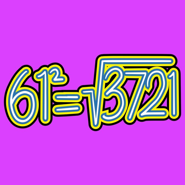 数61の平方根の数学