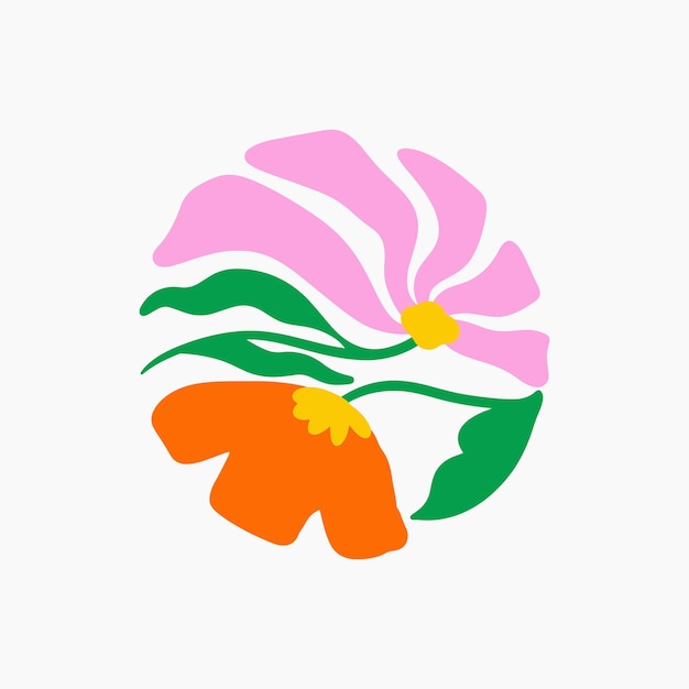 Matisse Flower Illustration