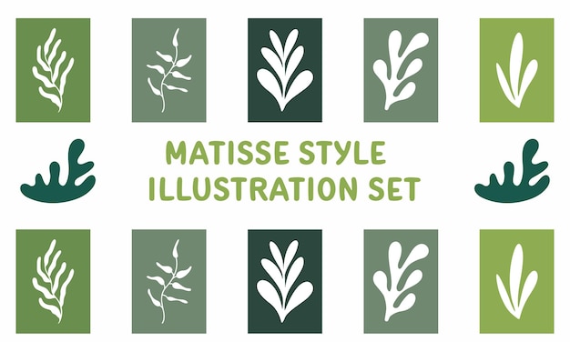 matisse stijl vectorinspiratie