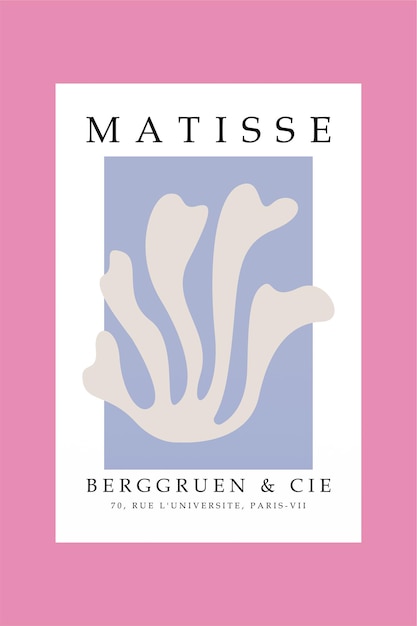 Matisse wanddecoratie poster