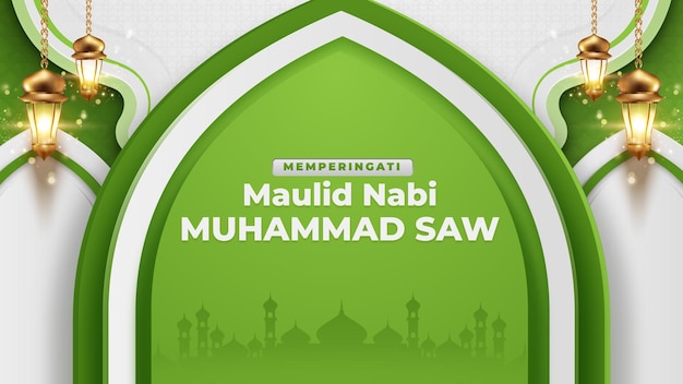 Maulid nabi-achtergrond