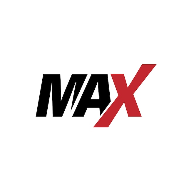 Max logo vector graphic illustration