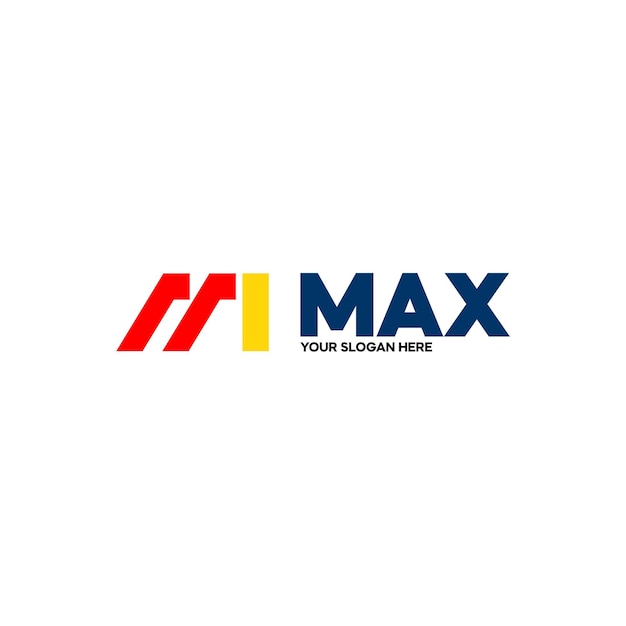 max logo vector max letter original monogram logo design