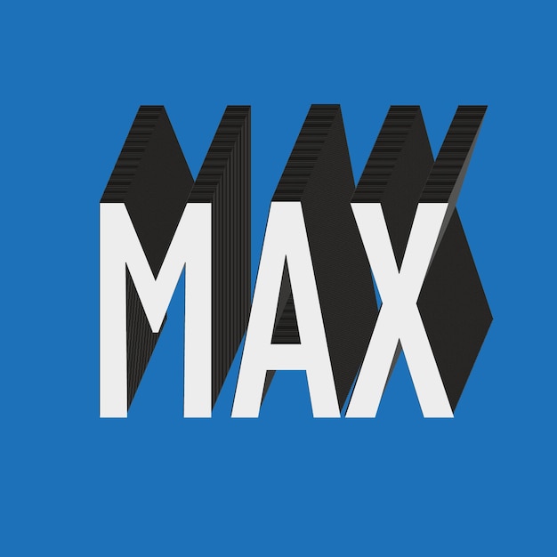 マックスのベクトルのロゴ