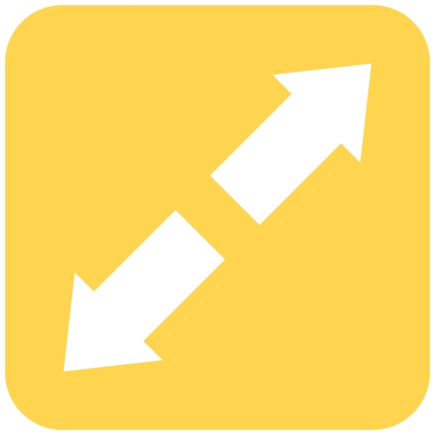 Maximize Vector Icon Design Illustration